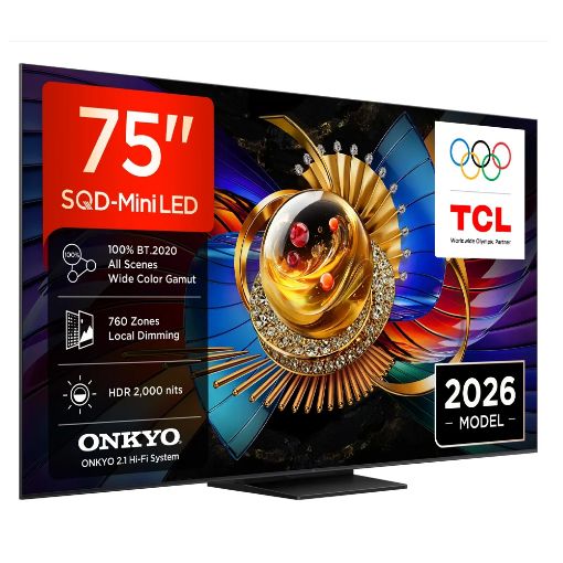 Εικόνα της Τηλεόραση TCL 75Q7D Pro 75" 4K UHD SQD-Mini LED Google TV HDR 144Hz