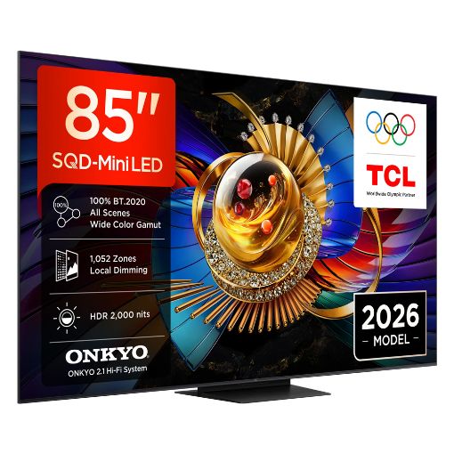 Εικόνα της Τηλεόραση TCL 85Q7D Pro 85" 4K UHD SQD-Mini LED Google TV HDR 144Hz