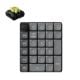 Εικόνα της Number Pad Keychron K0 Max QMK Wireless Custom RGB Hot Swappable Banana Switches Black/Grey K0M-H4
