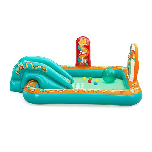 Εικόνα της Παιδική Πισίνα Bestway Retro Groove Play Center Φουσκωτή 193 x 152 x 74 cm Πολύχρωμη 53164