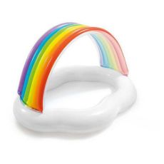 Εικόνα της Παιδική Πισίνα Intex Rainbow Cloud Φουσκωτή 142 x 119 x 84 cm Πολύχρωμη 57141NP