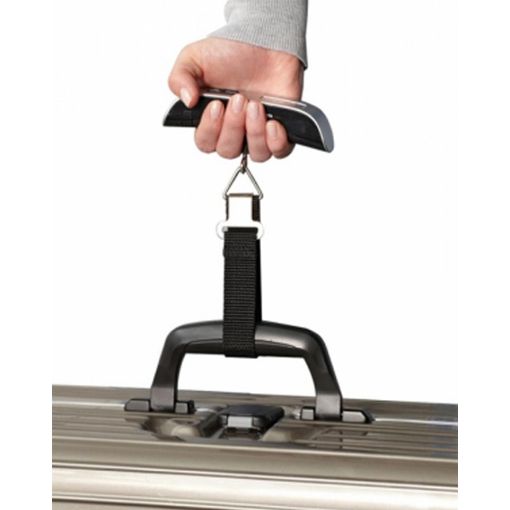 Εικόνα της Ψηφιακή Ζυγαριά Αποσκευών Esperanza Globetrotter Silver/Black ETS002