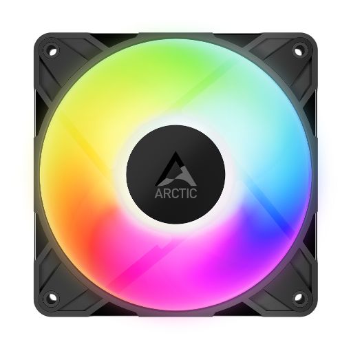 Εικόνα της Case Fan Arctic P12 Pro A-RGB LN PWM 120mm Black (3-Pack) ACFAN00347A