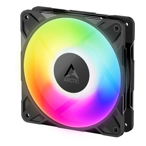 Εικόνα της Case Fan Arctic P12 Pro A-RGB LN PWM 120mm Black (3-Pack) ACFAN00347A