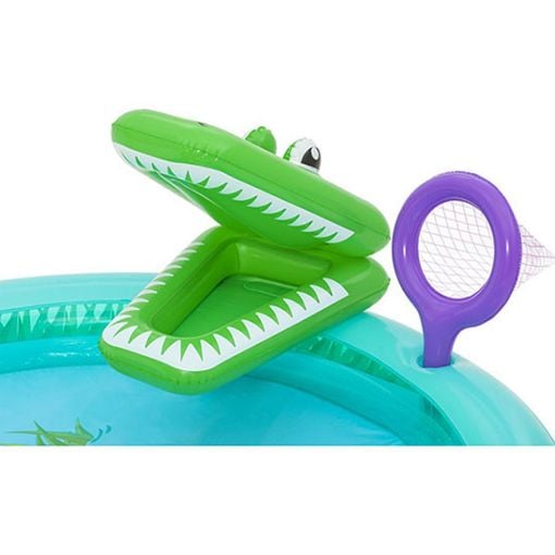 Εικόνα της Παιδική Πισίνα Bestway Crocodile Cove Play Center Φουσκωτή 224 x 181 x 72 cm Πολύχρωμη 53166