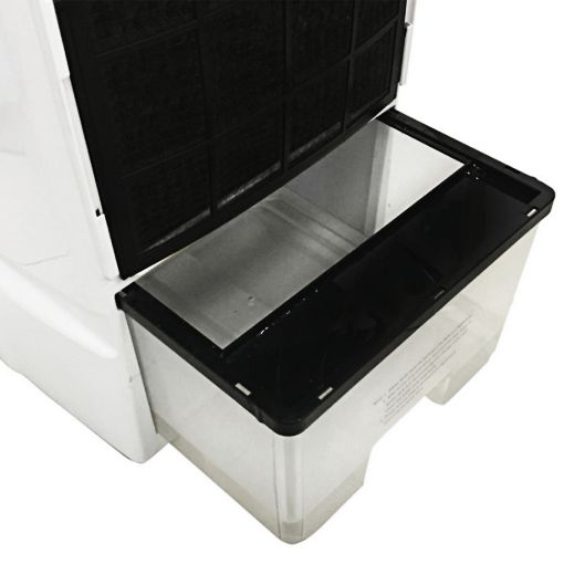 Εικόνα της Air Cooler HomeVero 130W 10L με Ρόδες Λευκό HV-DAC10L