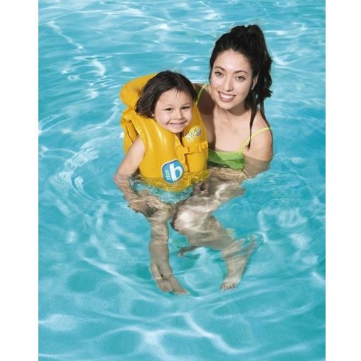Εικόνα της Παιδικό Γιλέκο Κολύμβησης Bestway Swim Safe ABC WonderSplash Step B 51x46 cm Yellow 32034