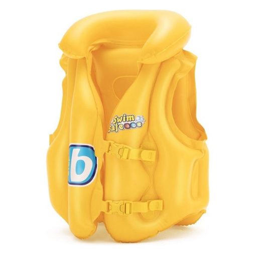 Εικόνα της Παιδικό Γιλέκο Κολύμβησης Bestway Swim Safe ABC WonderSplash Step B 51x46 cm Yellow 32034