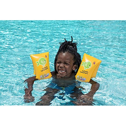 Εικόνα της Μπρατσάκια Κολύμβησης Bestway Swim Safe ABC WonderSplash Step C 30x15 cm Yellow 32110
