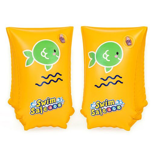 Εικόνα της Μπρατσάκια Κολύμβησης Bestway Swim Safe ABC WonderSplash Step C 30x15 cm Yellow 32110
