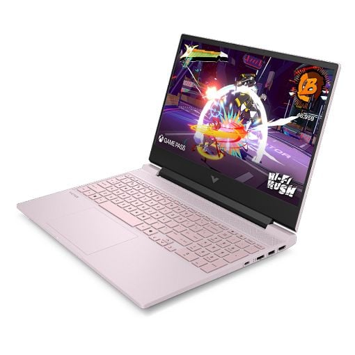 Εικόνα της Laptop HP Victus 15-fa2131nn 15.6" Intel Core i7-13620H 16GB 512GB SSD RTX 4050 6GB Win11 Home Powder Pink D2KR0EA