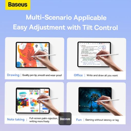 Εικόνα της Baseus Smooth Writing 2 Stylus White SXBC060102