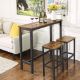 Εικόνα της Vasagle Μεταλλικό Τραπέζι-Bar 120 x 40 x 100 cm Brown/Black LBT12X