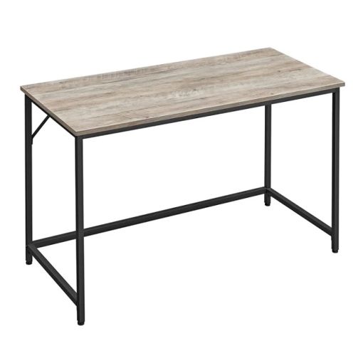 Εικόνα της Vasagle Mεταλλικό Γραφείο 120 x 60 x 75 cm Black LWD039B56V1