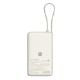 Εικόνα της Xiaomi Power Bank 10000mAh με Ενσωματωμένο Καλώδιο 67W Tan BHR08O0GL