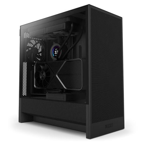 Εικόνα της NZXT H5 Flow Tempered Glass Black 2024 CC-H52FB-01