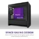 Εικόνα της NZXT H3 Flow Tempered Glass Black CC-H31FB-01