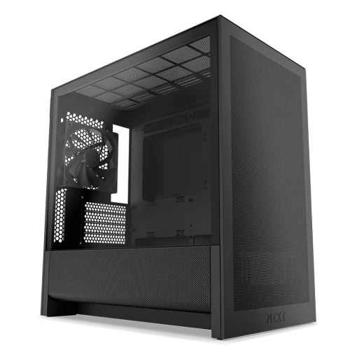 Εικόνα της NZXT H3 Flow Tempered Glass Black CC-H31FB-01