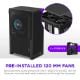 Εικόνα της NZXT H2 Flow Tempered Glass Black 2026 CI-H21FB-01
