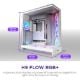 Εικόνα της NZXT H9 Flow RGB+ Dual-Chamber Tempered Glass White 2025 CM-H92FW-P1