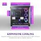 Εικόνα της NZXT H9 Flow RGB+ Dual-Chamber Tempered Glass Black 2025 CM-H92FB-P1