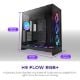 Εικόνα της NZXT H9 Flow RGB+ Dual-Chamber Tempered Glass Black 2025 CM-H92FB-P1