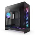 Εικόνα της NZXT H9 Flow RGB+ Dual-Chamber Tempered Glass Black 2025 CM-H92FB-P1