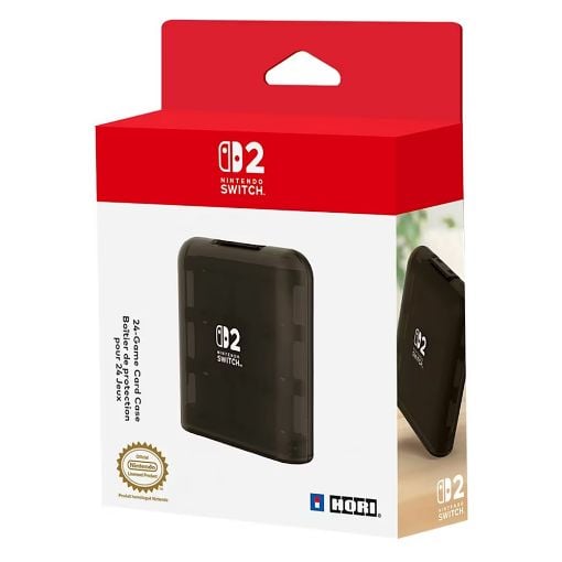 Εικόνα της Hori 24-Game Card Case for Nintendo Switch 2 Black NSX-009E