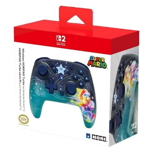 Εικόνα της Wireless Controller Hori Horipad Turbo for Nintendo Switch/Switch 2 Universe Mario NSX-146E