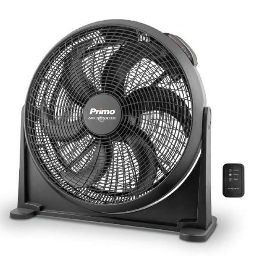 Εικόνα της Ανεμιστήρας Box Fan Primo με Τηλεχειριστήριο 50cm 90W Black A2070R