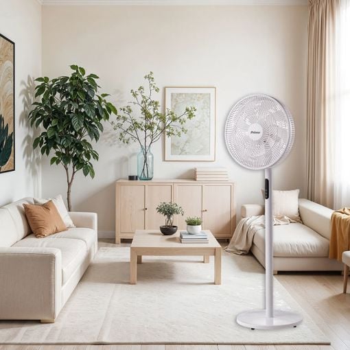 Εικόνα της Ανεμιστήρας Primo 40cm 50W 2in1 με Τηλεχειριστήριο White PRSF-80645