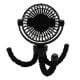 Εικόνα της Ανεμιστήρας Primo Mini Flexible 10cm 3W Black PRMF-80691