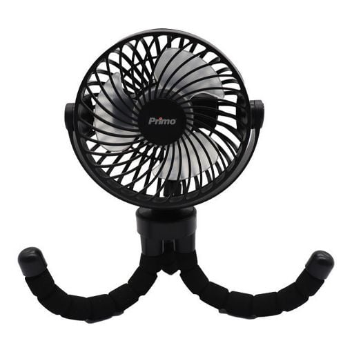 Εικόνα της Ανεμιστήρας Primo Mini Flexible 10cm 3W Black PRMF-80691