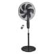 Εικόνα της Ανεμιστήρας Δαπέδου Primo 45cm 30W DC με Τηλεχειριστήριο Black PRSF-80698D