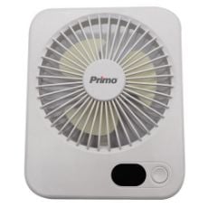 Εικόνα της Mini Επιτραπέζιος Ανεμιστήρας Primo 12.5cm 5W White PRMF-80692