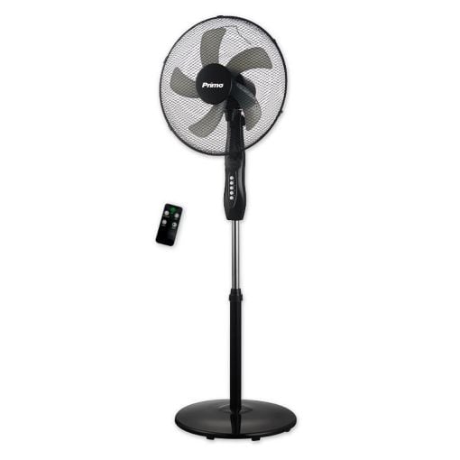 Εικόνα της Ανεμιστήρας Δαπέδου Primo 40cm 50W με Τηλεχειριστήριο Black PRSF-80719