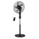 Εικόνα της Ανεμιστήρας Δαπέδου Primo 40cm 50W με Τηλεχειριστήριο Black PRSF-80719