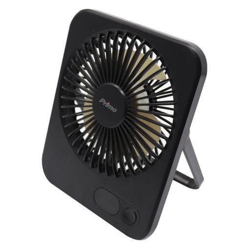 Εικόνα της Mini Επιτραπέζιος Ανεμιστήρας Primo 12.5cm 5W Black PRMF-80693