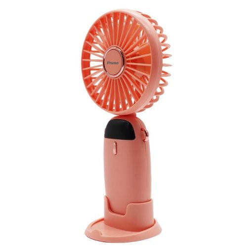 Εικόνα της Ανεμιστήρας Χειρός Primo 9cm 4.5W Pink PRMF-80694