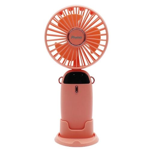 Εικόνα της Ανεμιστήρας Χειρός Primo 9cm 4.5W Pink PRMF-80694