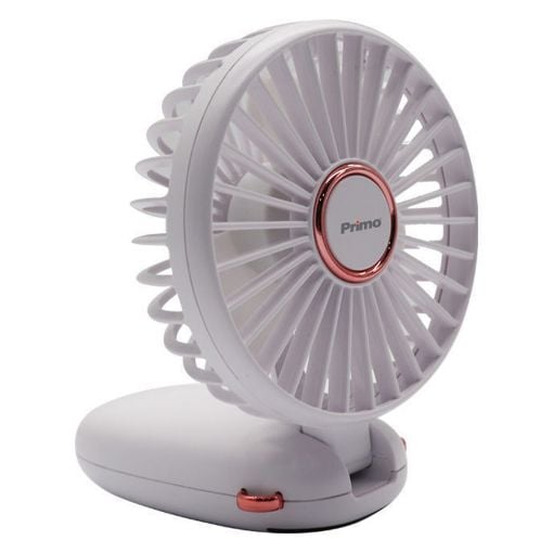 Εικόνα της Ανεμιστήρας Χειρός Primo 9cm 4.5W White PRMF-80695