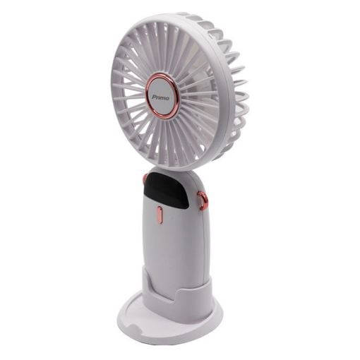 Εικόνα της Ανεμιστήρας Χειρός Primo 9cm 4.5W White PRMF-80695