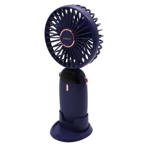 Εικόνα της Ανεμιστήρας Χειρός Primo 9cm 4.5W Blue PRMF-80696