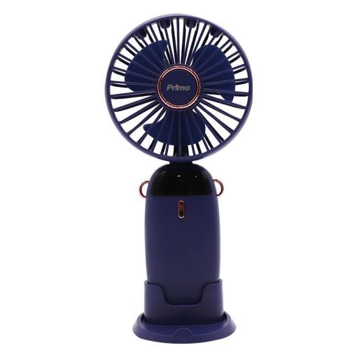 Εικόνα της Ανεμιστήρας Χειρός Primo 9cm 4.5W Blue PRMF-80696