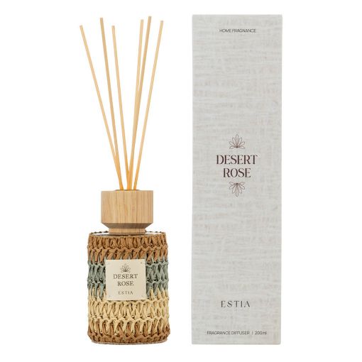 Εικόνα της Αρωματικό Χώρου Estia Desert Rose με Στικ 200ml 04-41335