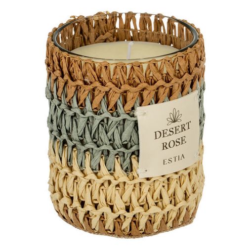 Εικόνα της Αρωματικό Κερί Estia Desert Rose 200gr 04-41281