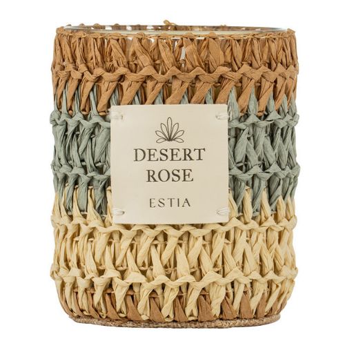 Εικόνα της Αρωματικό Κερί Estia Desert Rose 200gr 04-41281
