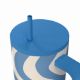 Εικόνα της Θερμός Estia Straw Tumbler XL Save The Aegean 900ml Ocean Waves 01-41571