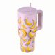 Εικόνα της Θερμός Estia Straw Tumbler XL Save The Aegean 900ml Banana Mood 01-41601
