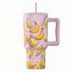 Εικόνα της Θερμός Estia Straw Tumbler XL Save The Aegean 900ml Banana Mood 01-41601